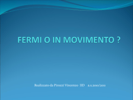 FERMI O IN MOVIMENTO - Scuola Media Ada Negri