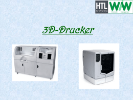 BIPR Referat 3D- Drucker