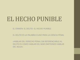 EL-HECHO-PUNIBLE