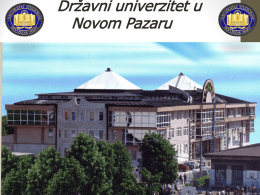 Državni univerzitet u Novom Pazaru