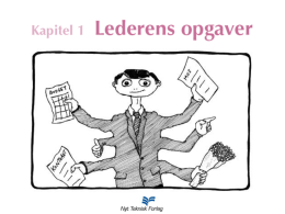 Lederens opgaver