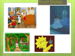 Short Story Terms PowerPoint