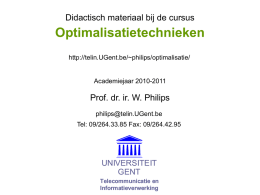 + x - Telin - Universiteit Gent