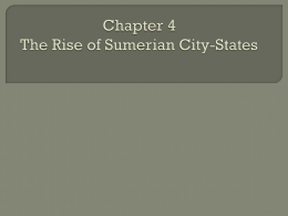 chap4-rise-of-sumerian-city-states