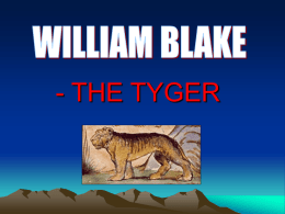 Pavel Kruger - William Blake – The Tyger