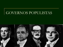 aula de história do brasil- o populismo brasileiro