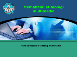 Perangkat Lunak Aplikasi Multimedia