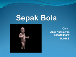 Sepak Bola - WordPress.com