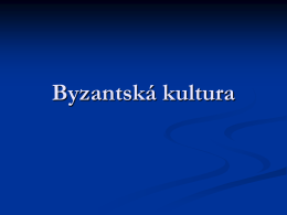 Byzantská kultura