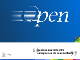 Presentación de PowerPoint - Open International Systems