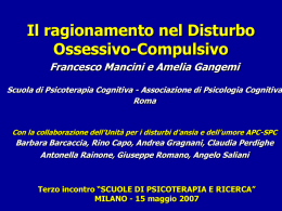 Mancini, F. e Gangemi, A. Il ragionamento nel DOC