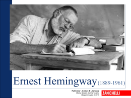 E. Hemingway