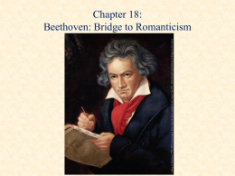 Beethoven`s Final Years (1814-1827)