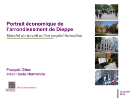 Diaporama portrait économique de l`arrondissement de Dieppe
