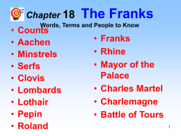 Chapter 18 The Franks - Dalton Local Schools