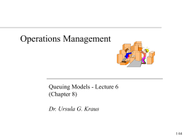 06. Lecture - Queuing