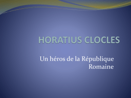 HORATIUS CLOCLES