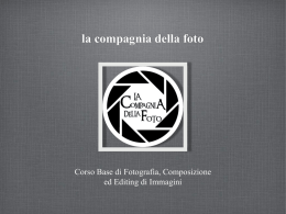lezione 4 - La Compagnia della Foto