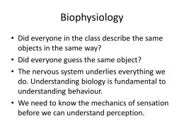 Biology and Behaviour 40s
