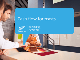Cash flow forecasts PowerPoint Presentation