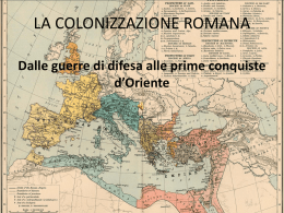 Colonizzazione Romana