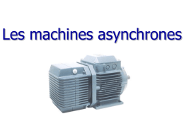 Les machines asynchrones