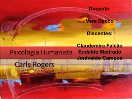 Carls Rogers psicologia humanista