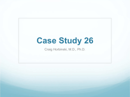 Case Study 26