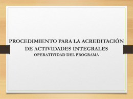 Presentación de una novedad - Instituto Tecnológico de San Juan