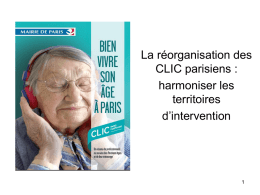 CG 75 ré-organisation CLIC Paris Emeraude MPD