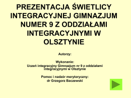 Zadania świetlicy integracyjnej.