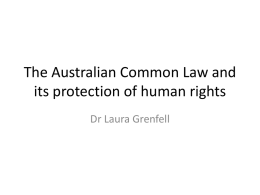 Common law protections