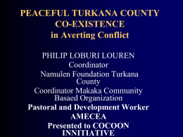 Challenges in Turkana County