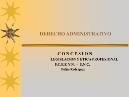 5 derecho administrativo concesion