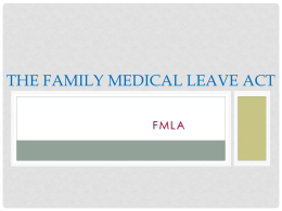 FMLA  - Odle Management