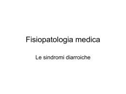 Fisiopatologia medica diarree