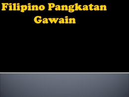 Filipino Pangkatan Gawain Pagsubok Ng Diyos Kay Abraham 4th Qtr