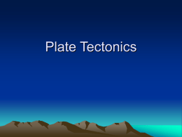 Plate Tectonics