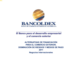 Pagos - Bancoldex