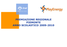 Presentazione di PowerPoint - Ufficio Scolastico Regionale Piemonte
