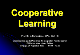 PP Cooperative Learning 2007