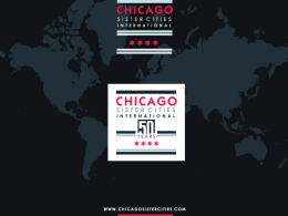 Sister Cities International (Powerpoint Slides)