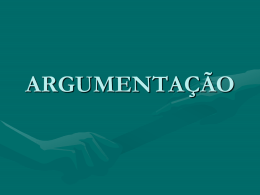 ARGUMENTAÇÃO - WordPress.com