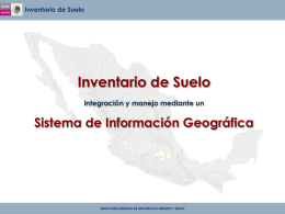 Diapositiva 1 - Instituto de Información e Investigación Geográfica