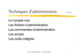 Cours Administration Linux