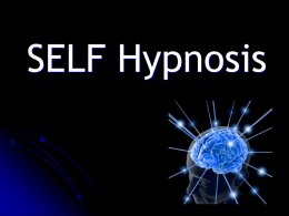 Bab 4 - Self Hypnosis