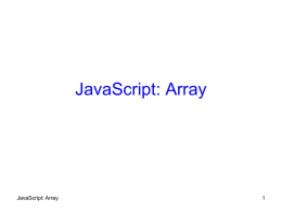 JavaScript: Funzioni