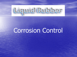 Corrosion - Liquid Rubber Europe