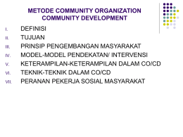 9-metode community organization community