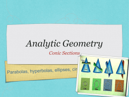 49. INTRODUCTION TO ANALYTIC GEOMETRY